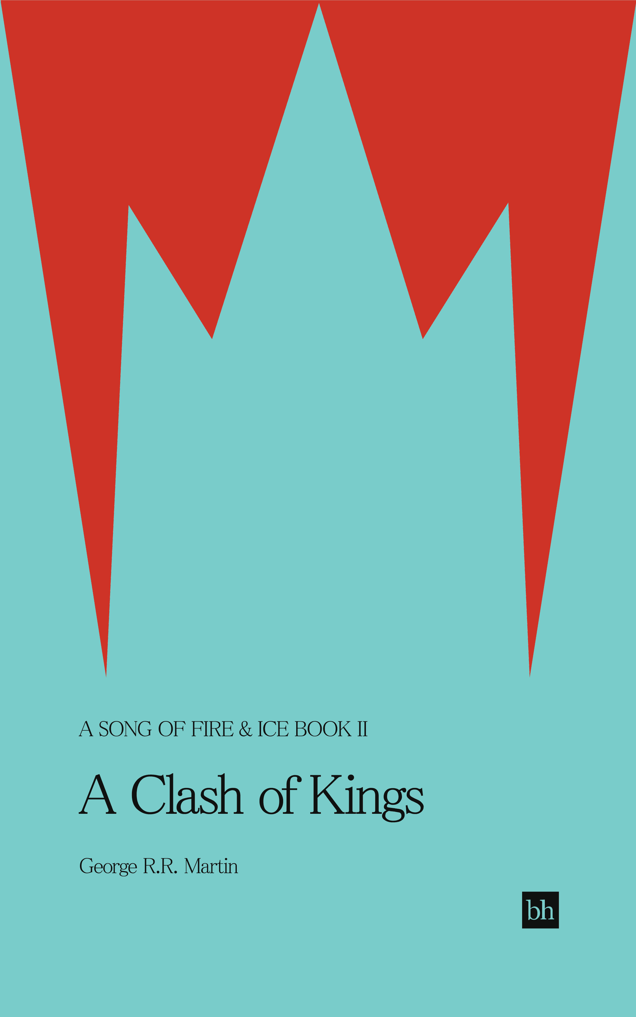 Book cover mock thumbnail for A Clash of Kings  