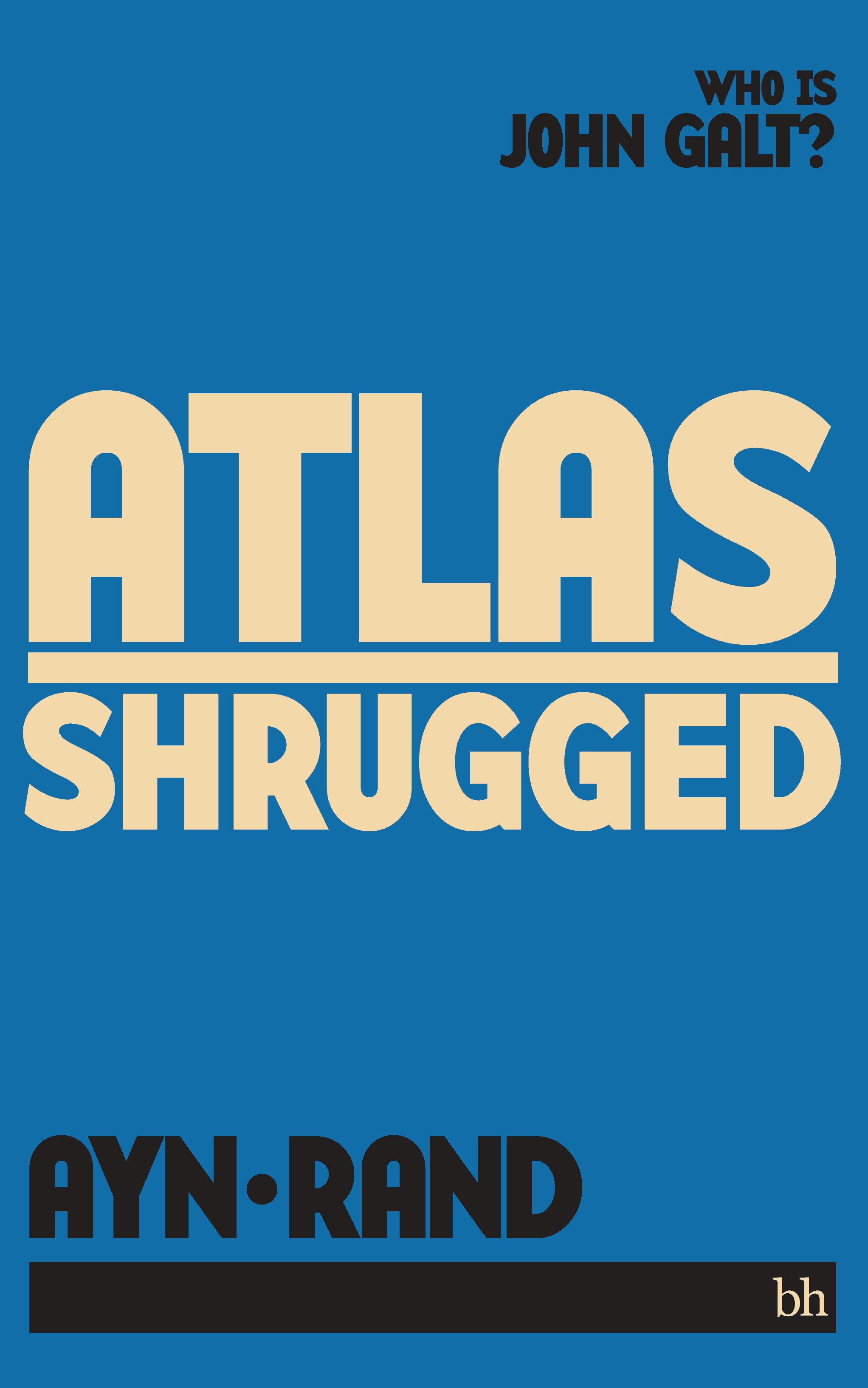 Book cover mock thumbnail for Atlas Shrugged  
