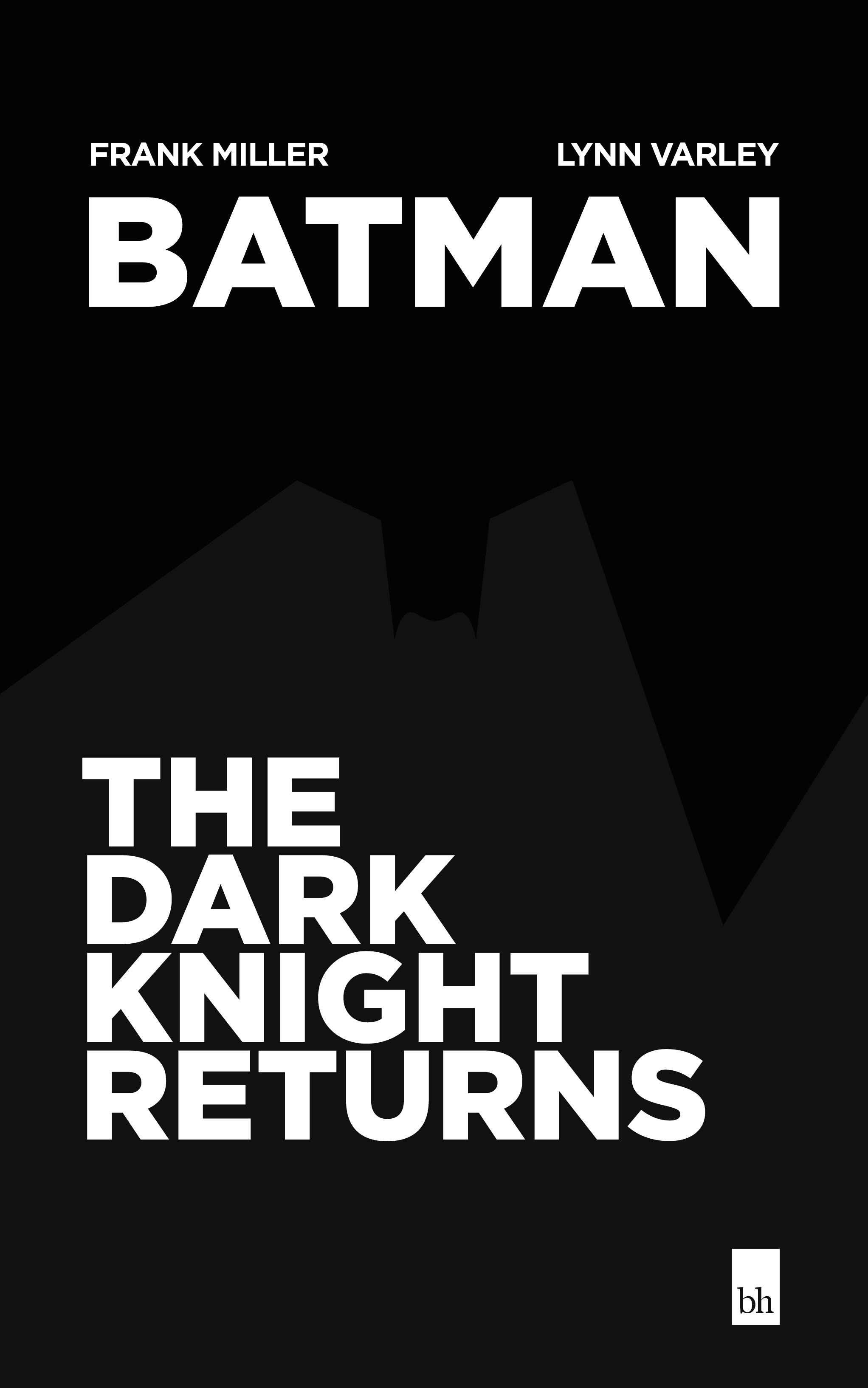 Book cover mock thumbnail for Batman The Dark Knight Returns