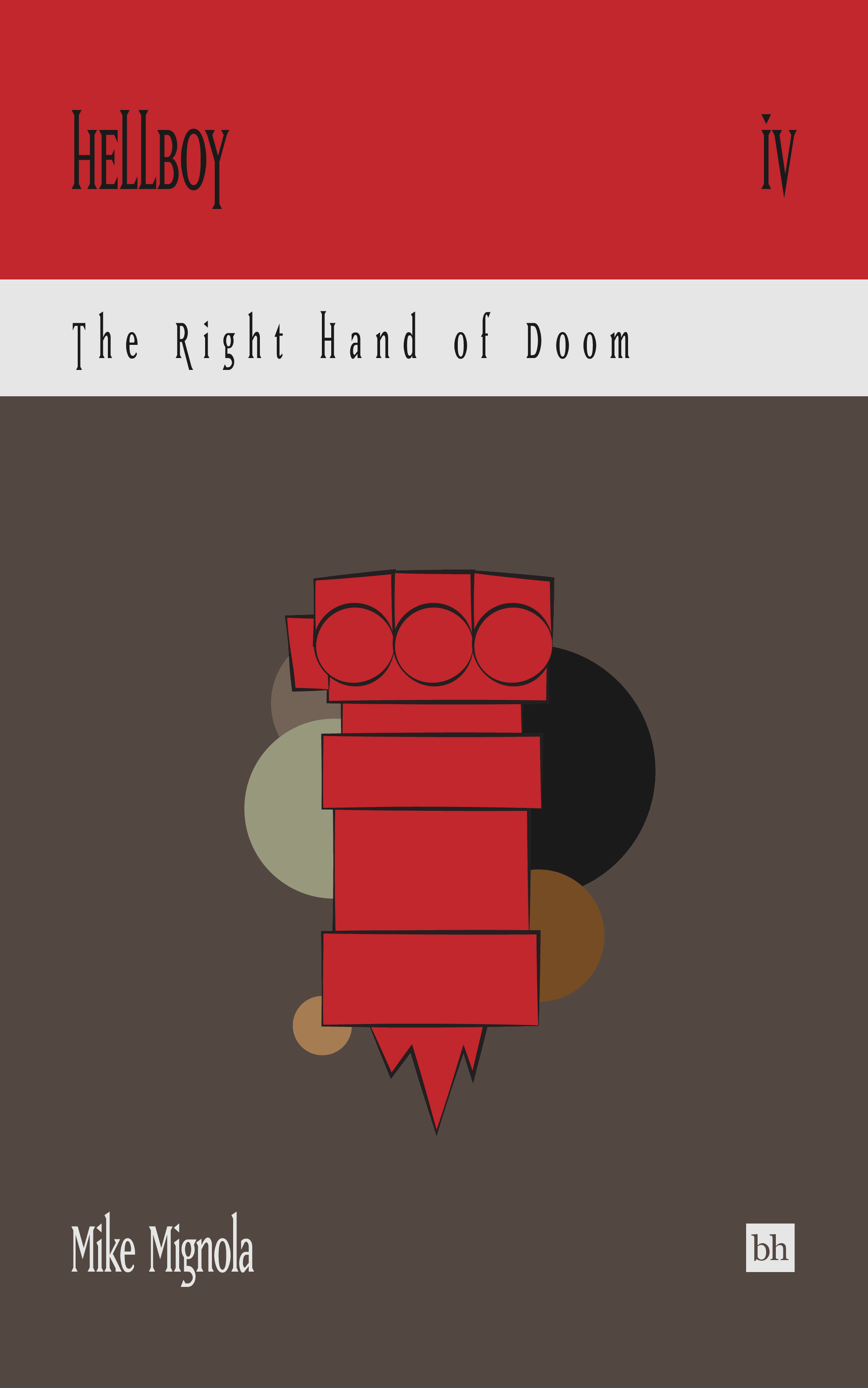 Book cover mock thumbnail for Hellboy: The Right Hand of Doom