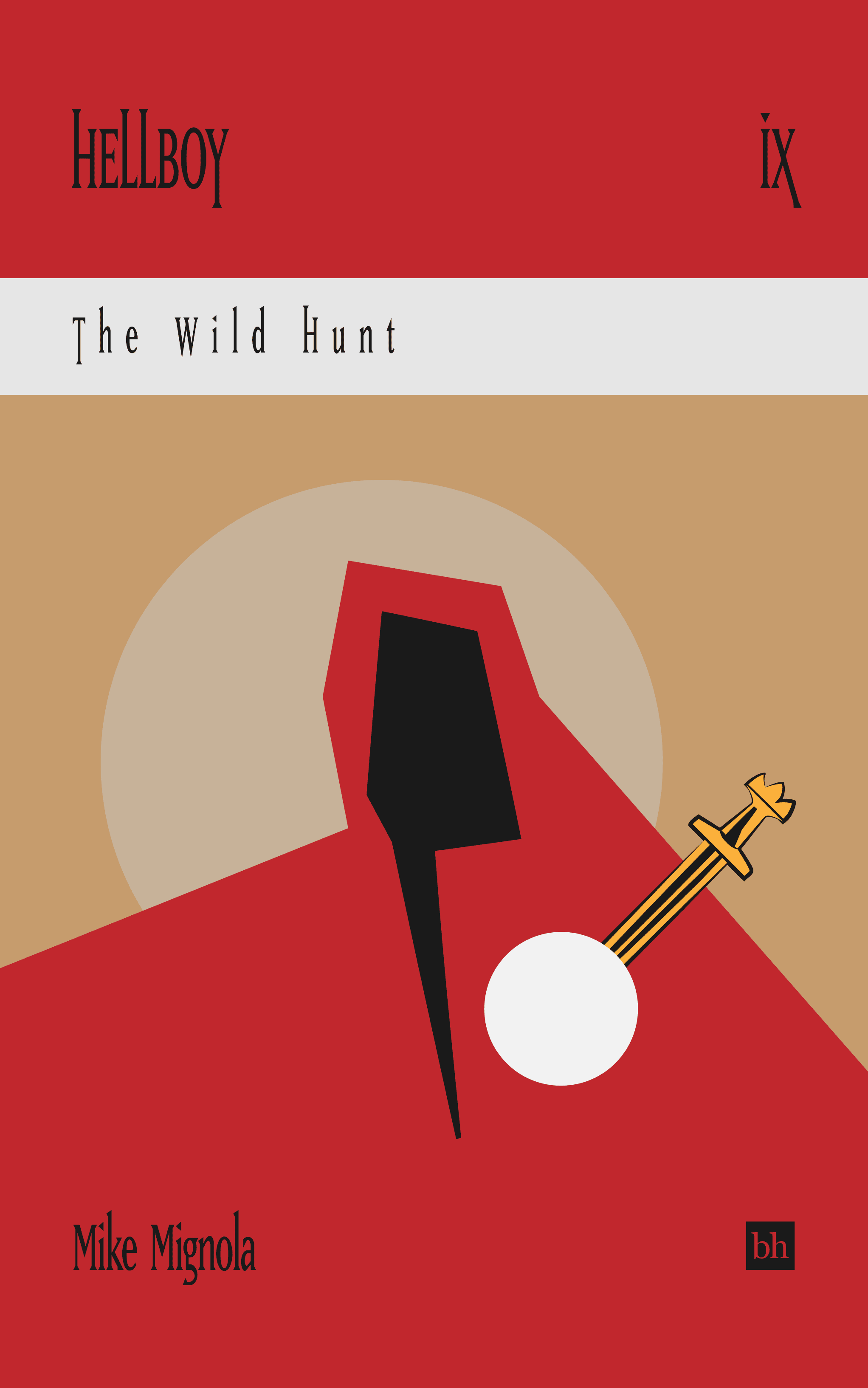 Book cover mock thumbnail for Hellboy: The Wild Hunt