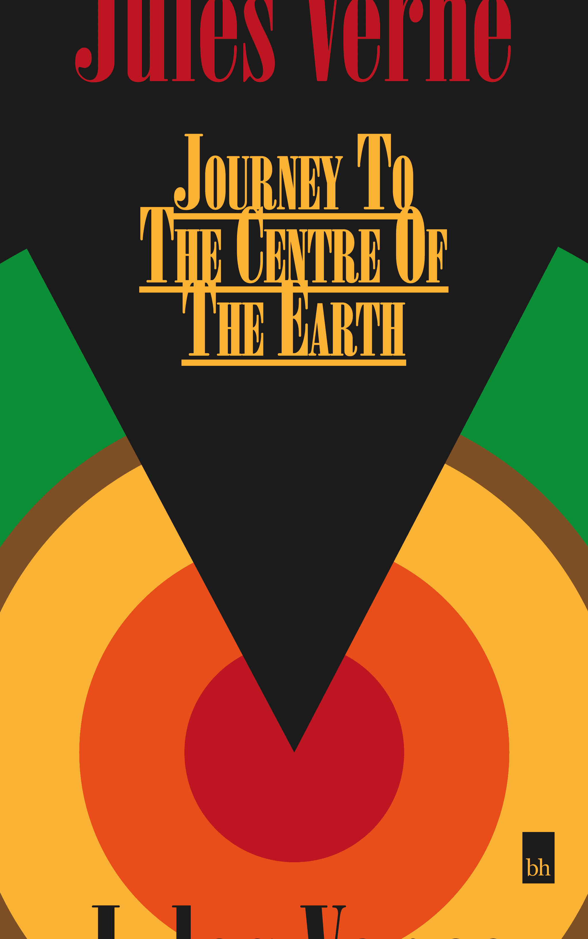 Book cover mock thumbnail for Journey To The Centre of The Earth