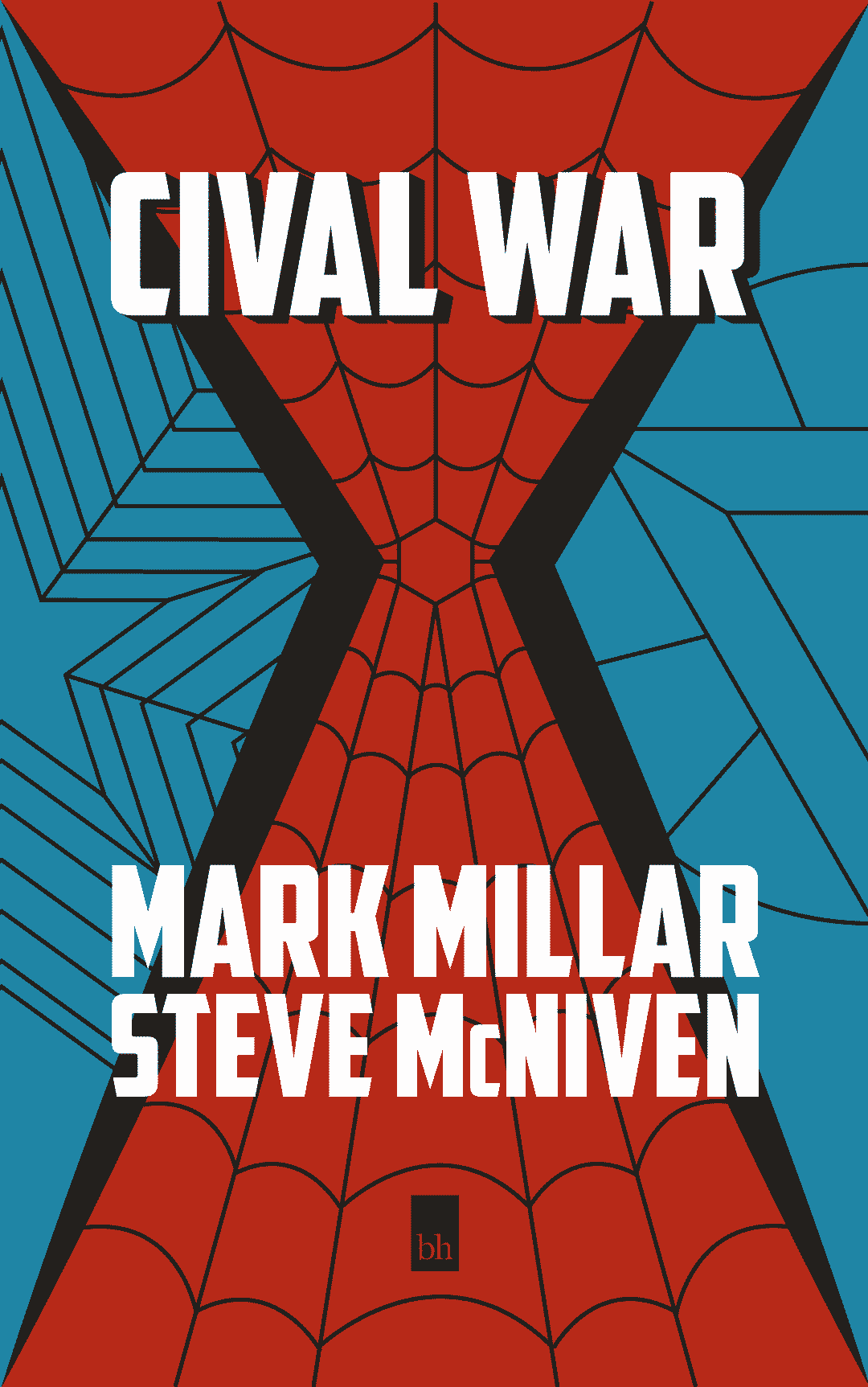 Book cover mock thumbnail for Marvel: Civil War