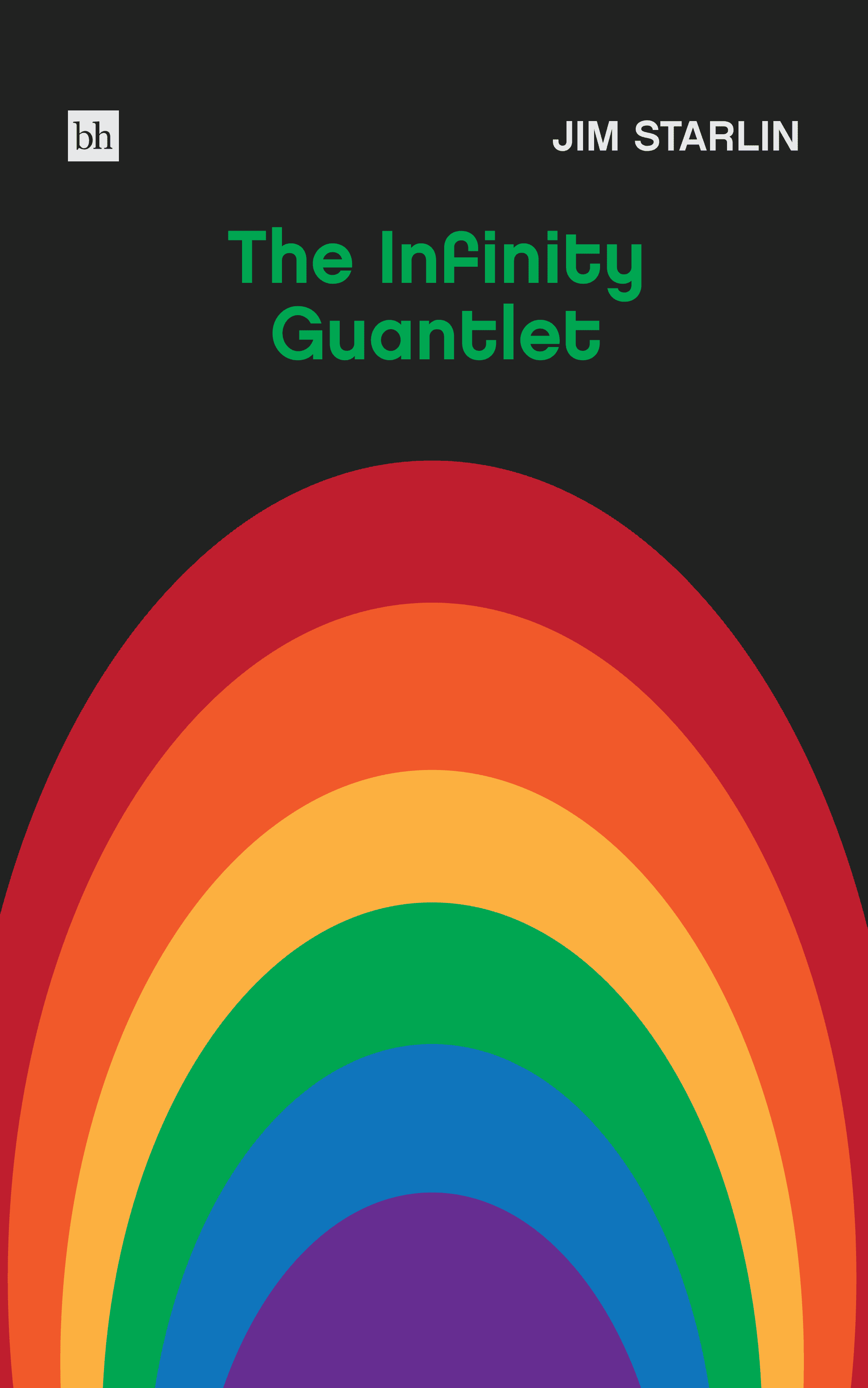 Book cover mock thumbnail for The Infinity Gauntlet