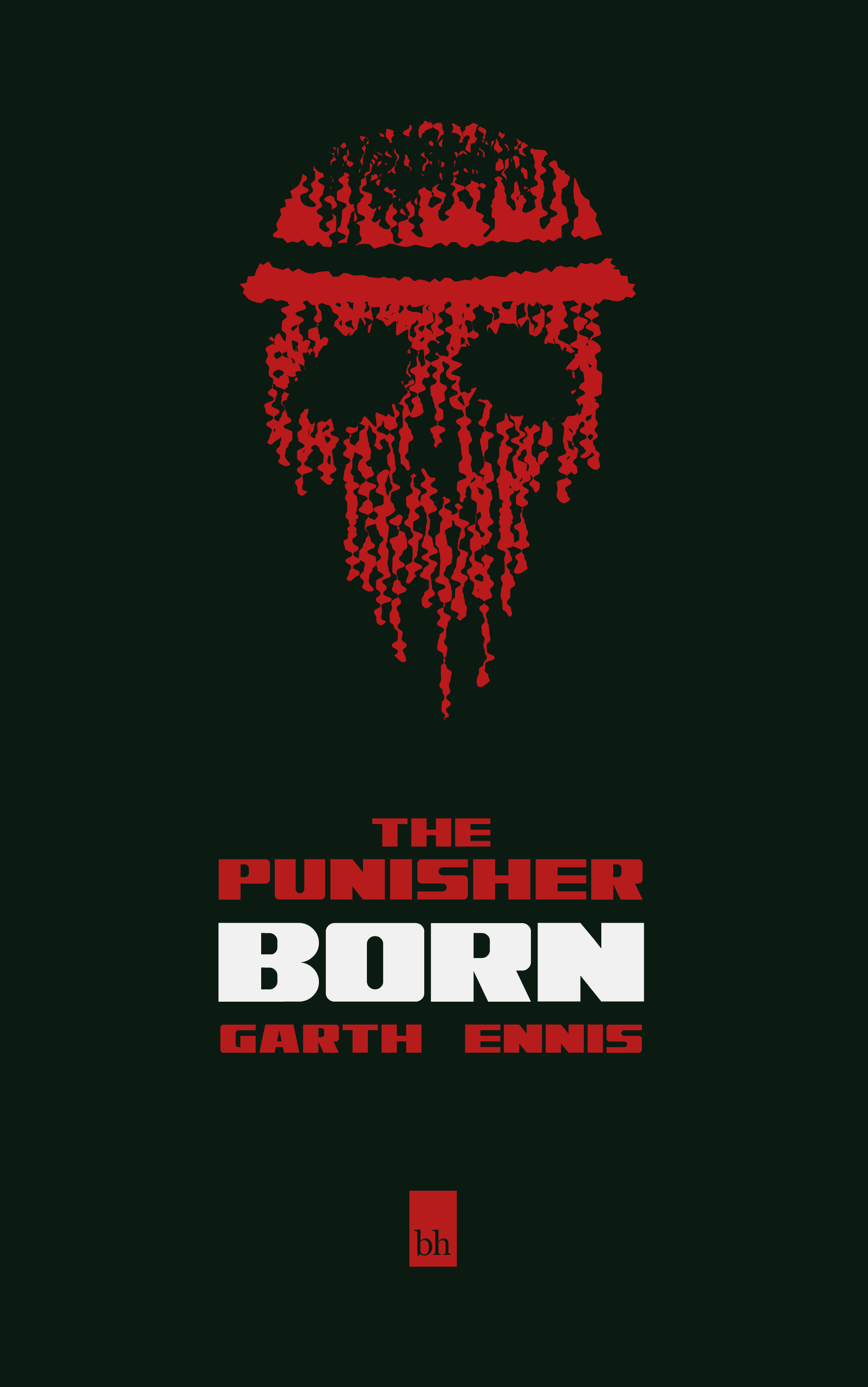 Book cover mock thumbnail for The Punisher: Born