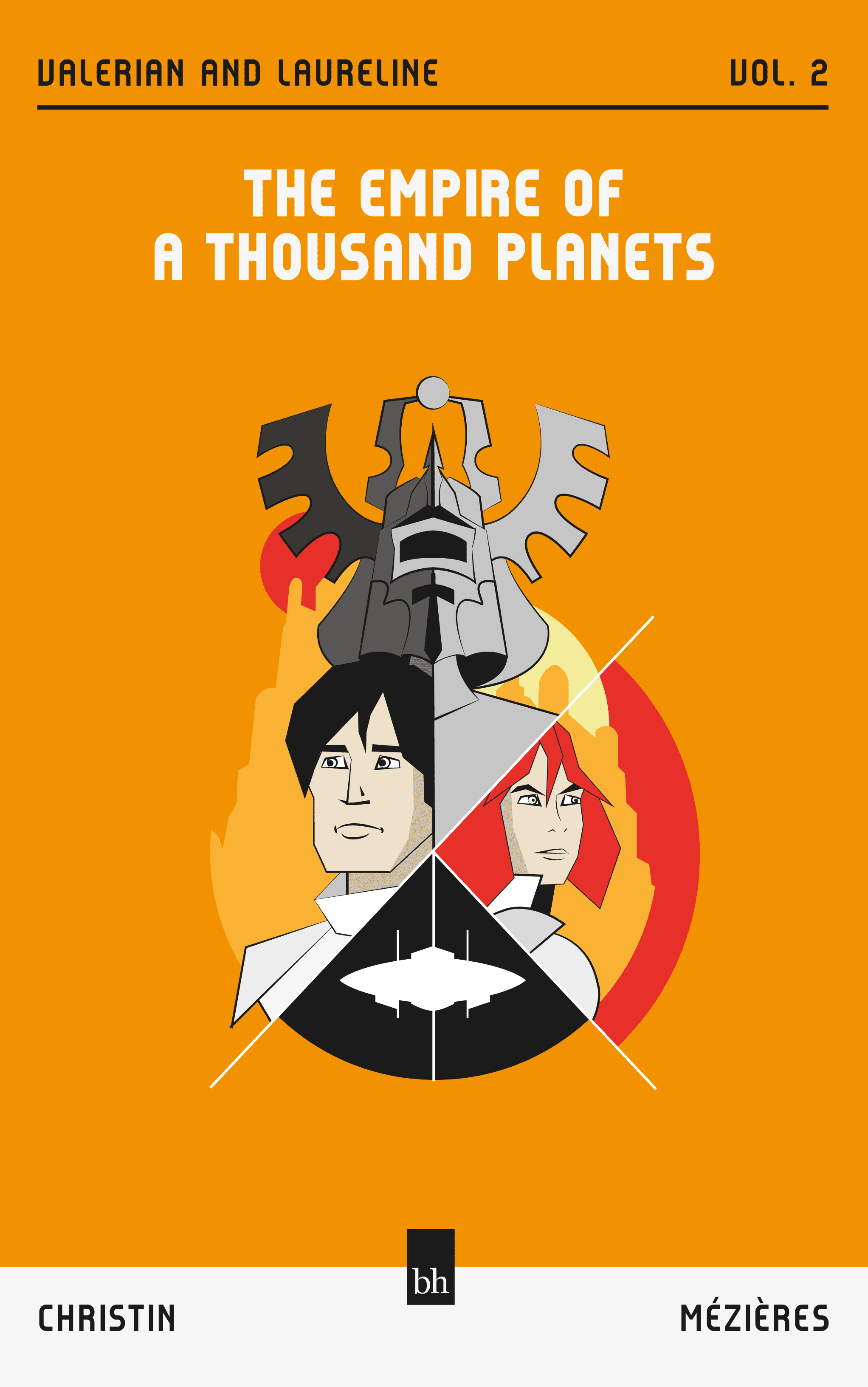 Book cover mock thumbnail for The Empire of a Thousand Planets (Valerian and Laureline Vol. 2)